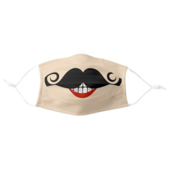 Fun Smiling Toothy Mouth Mask For Men