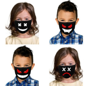 Funny Face Mask Kids Reusable Face Masks